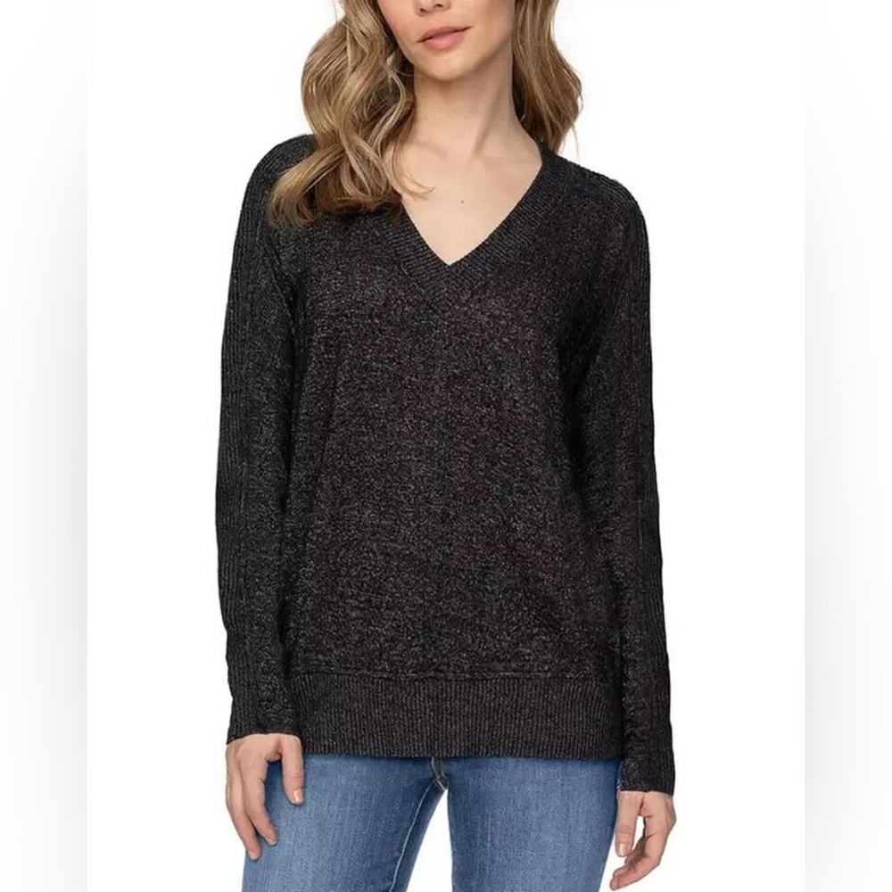 Buffalo David Bitton Women's Pullover Super Soft Cozy V Neck Sweater XL